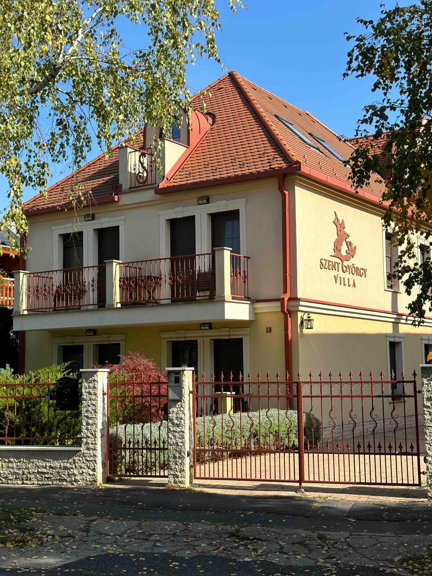 Szent Gyoergy Villa Apartmanhaz Хевиз Экстерьер фото